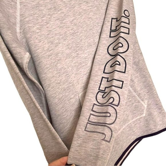 Nike Dri Fit "Just Do It" Hoodie - Heathered Lavender - S - Picture 7 of 10